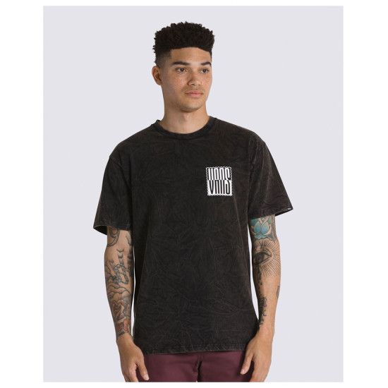 Vans Ανδρική κοντομάνικη μπλούζα Stacked Tie Dye Logo SS Tee